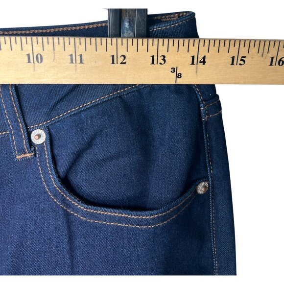 Frye Womens Blue Denim Flared Jeans Size 27 - Picture 9 of 14